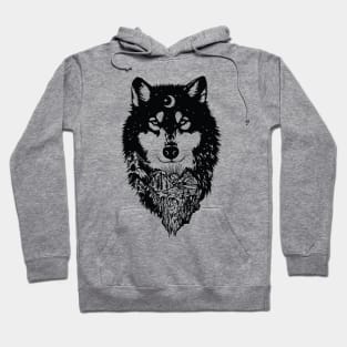 Wolf Mandala Hoodie